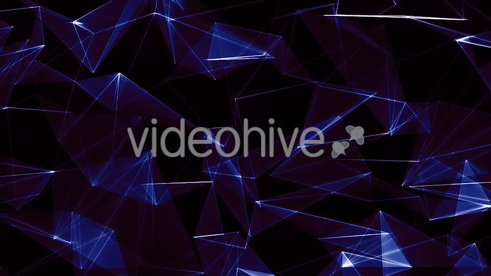 Polygonal Blue Crystal Background Videohive 20992104 Motion Graphics Image 1