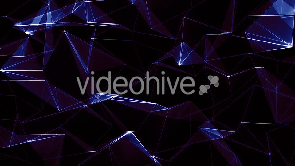 Polygonal Blue Crystal Background Videohive 20992104 Motion Graphics Image 3