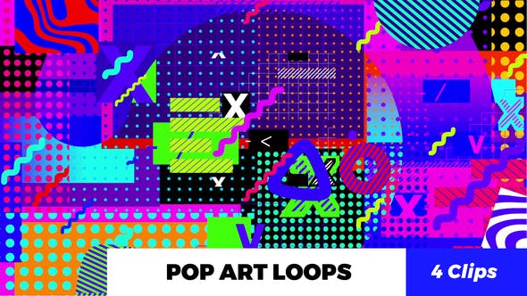 Pop Art Loops - Download Videohive 19990664