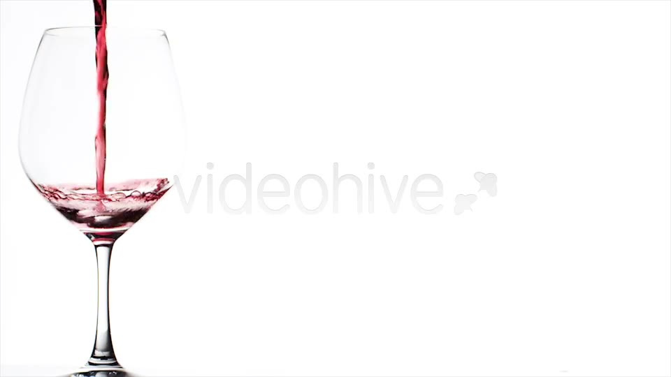 Pouring A Glass Of Red Wine In Slow Motion  Videohive 3730281 Stock Footage Image 2