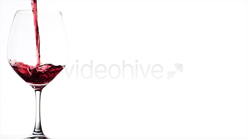 Pouring A Glass Of Red Wine In Slow Motion  Videohive 3730281 Stock Footage Image 4