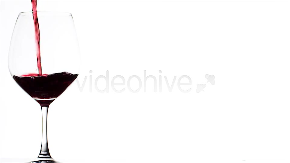 Pouring A Glass Of Red Wine In Slow Motion  Videohive 3730281 Stock Footage Image 8