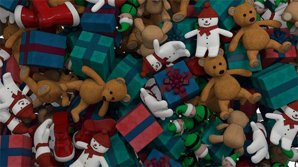 Presents and Toys Transition - 18931534 Download Videohive