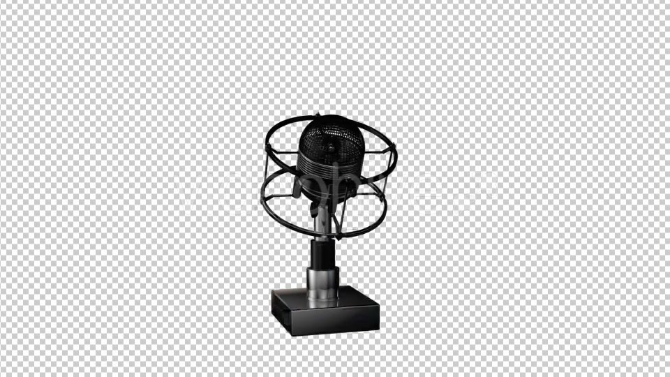 Pro Microphone Transforming Videohive 19495369 Motion Graphics Image 4