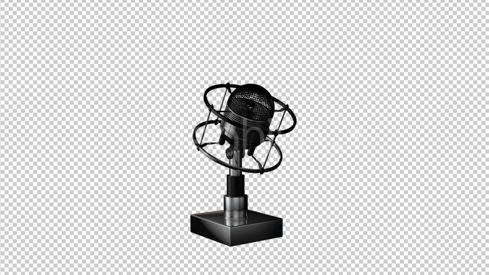 Pro Microphone Transforming Videohive 19495369 Motion Graphics Image 6