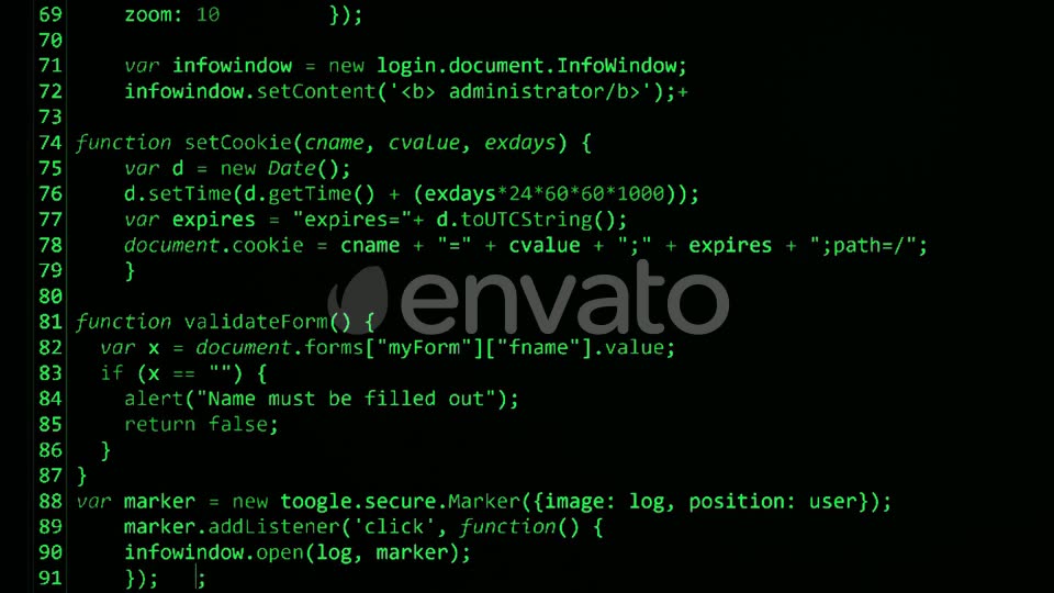 Programming Codes Plain View Videohive 25085888 Motion Graphics Image 12