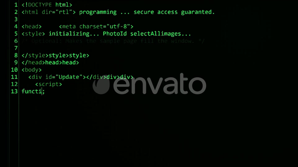 Programming Codes Plain View Videohive 25085888 Motion Graphics Image 2