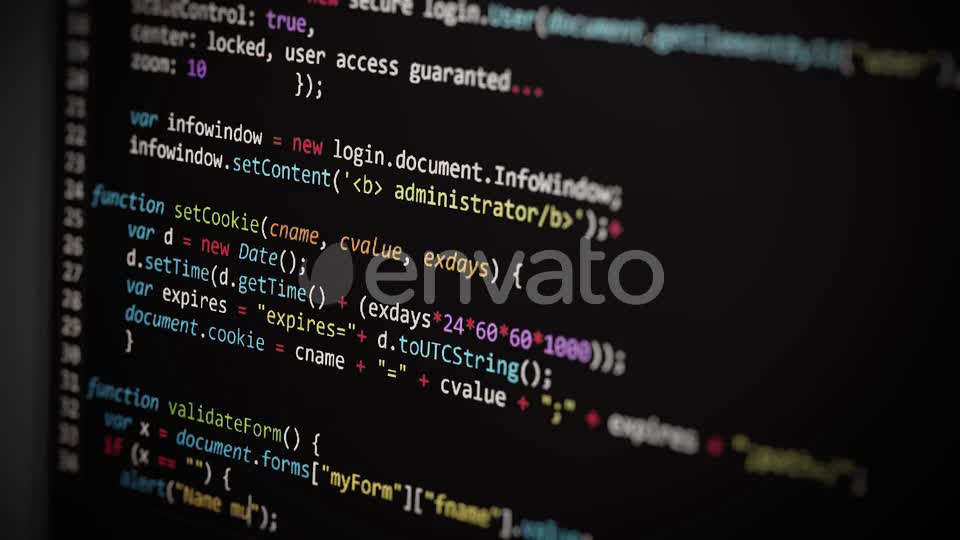 Programming Computer Code Videohive 25166918 Motion Graphics Image 1