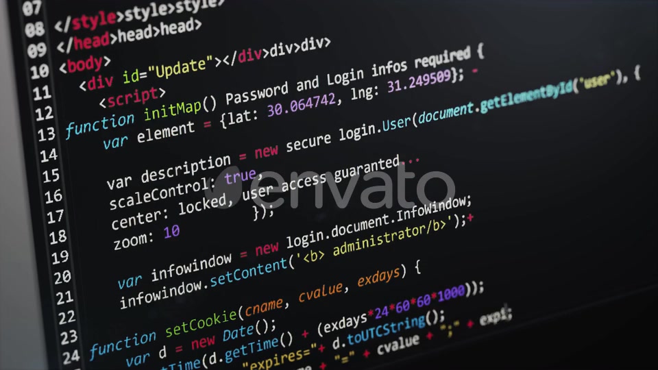 Programming Computer Code Videohive 24959377 Motion Graphics Image 13
