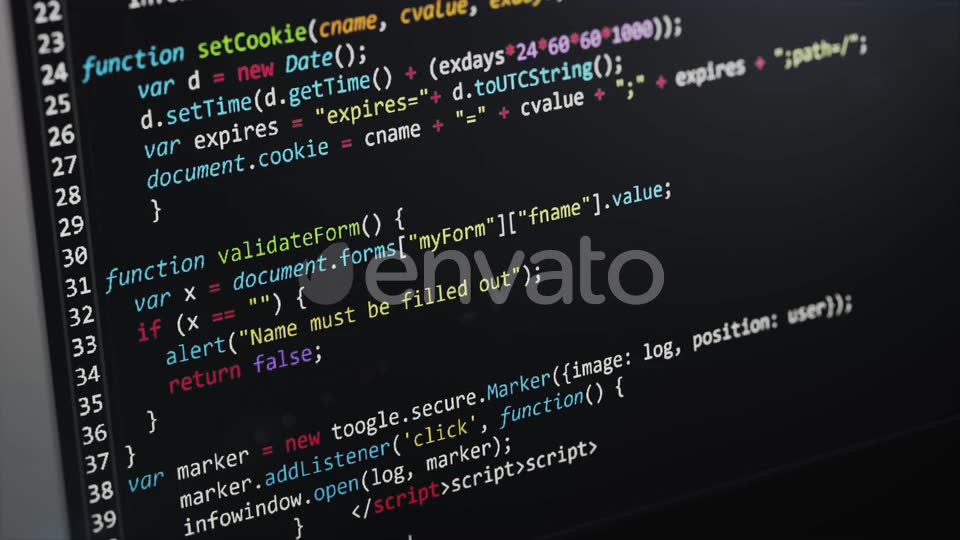 Programming Computer Code Videohive 24959377 Motion Graphics Image 2