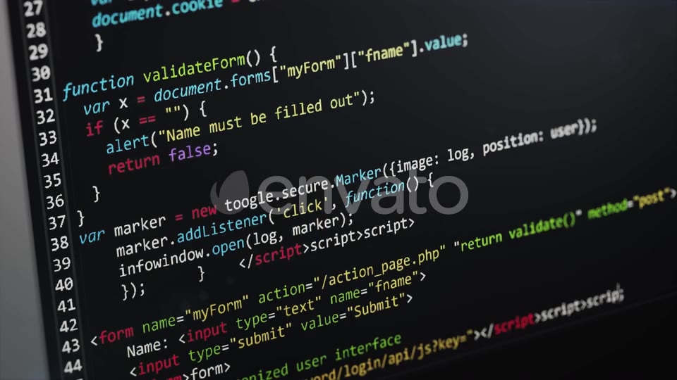 Programming Computer Code Videohive 24959377 Motion Graphics Image 3
