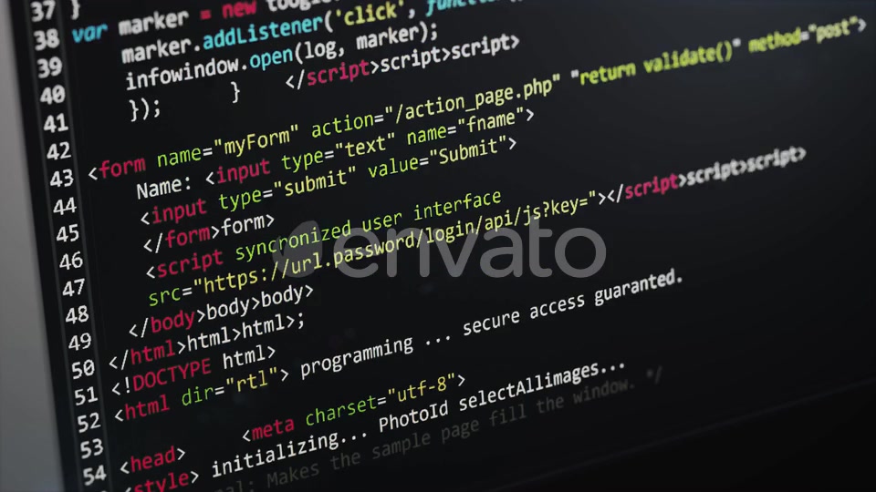 Programming Computer Code Videohive 24959377 Motion Graphics Image 4
