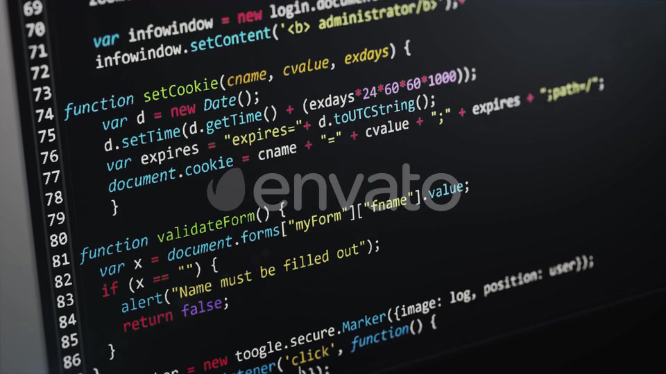 Programming Computer Code Videohive 24959377 Motion Graphics Image 8
