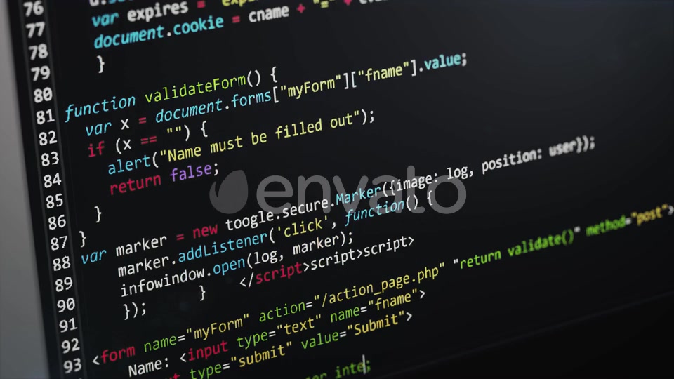 Programming Computer Code Videohive 24959377 Motion Graphics Image 9