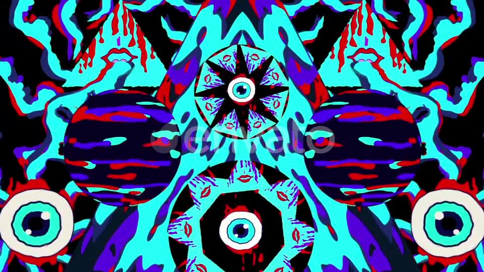 Psychedelic Pop Vj Videohive 24314113 Motion Graphics Image 2