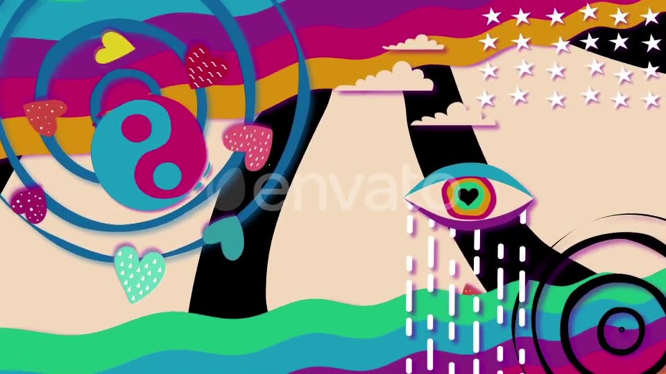 Psychedelic Rainbow Videohive 24904152 Motion Graphics Image 2