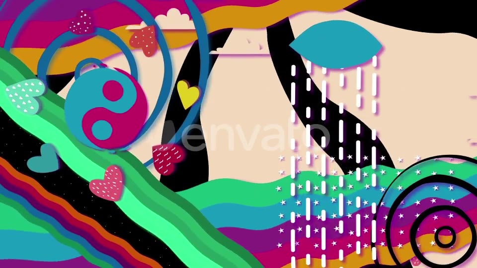 Psychedelic Rainbow Videohive 24904152 Motion Graphics Image 3