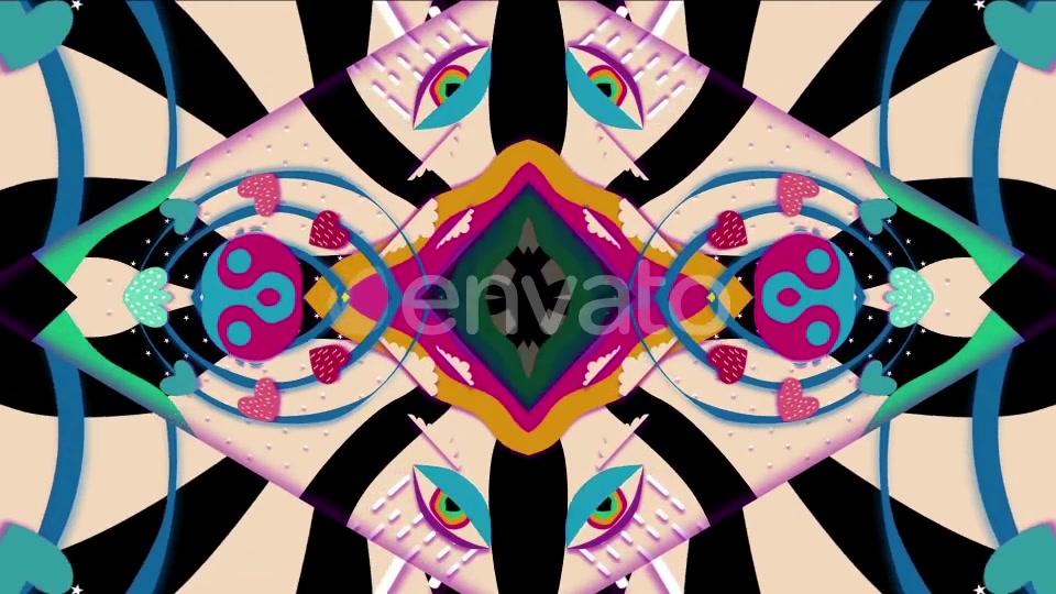 Psychedelic Rainbow Videohive 24904152 Motion Graphics Image 6