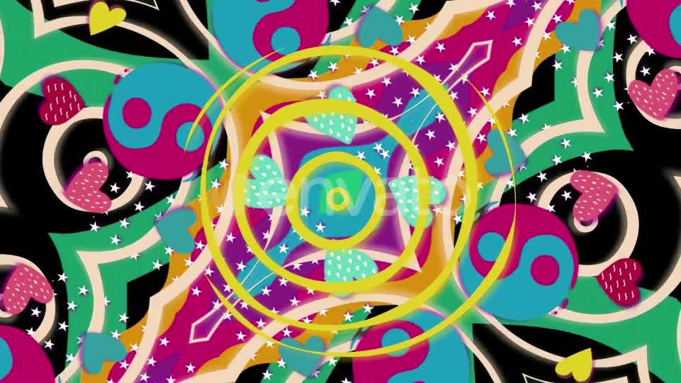 Psychedelic Rainbow II Videohive 24965442 Motion Graphics Image 1