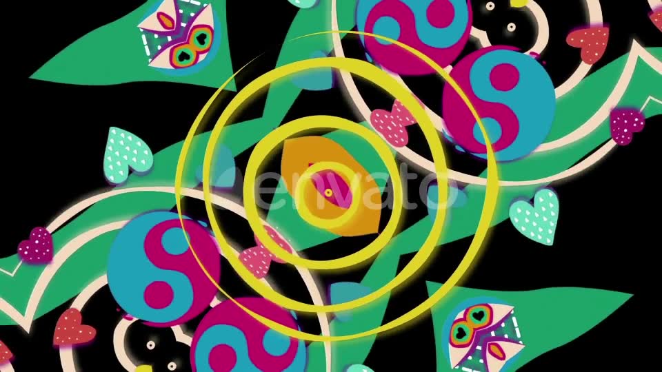 Psychedelic Rainbow II Videohive 24965442 Motion Graphics Image 2
