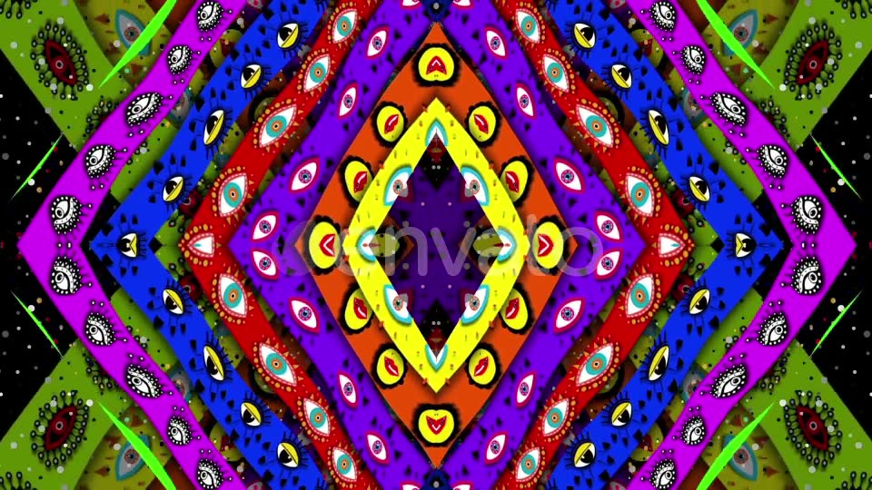 Psychedelic Rainbow III Videohive 25545189 Motion Graphics Image 6