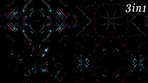 Pulse Network VJ Loop Pack (3in1) - Download Videohive 19810948