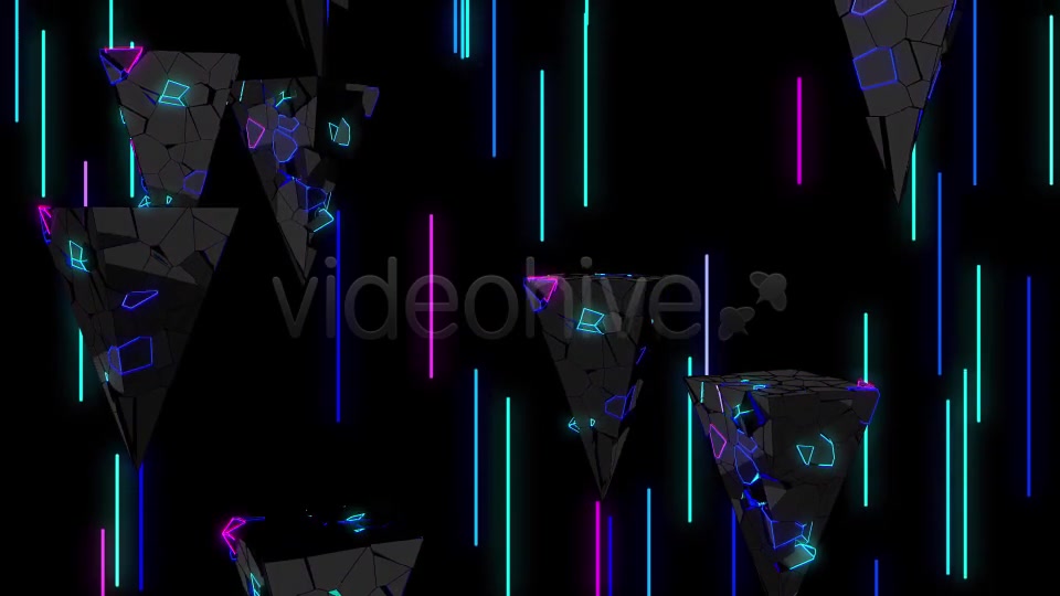 Pulse Pyramid VJ Loop Pack (4in1) Videohive 16521400 Motion Graphics Image 4