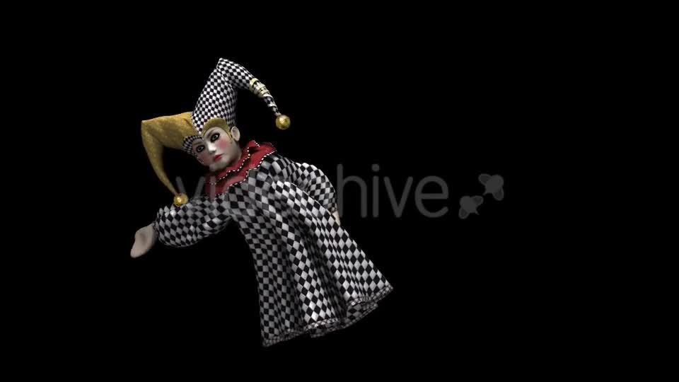 Puppet Harlequin Endless Dance Videohive 18362310 Motion Graphics Image 1