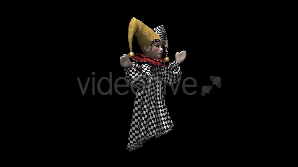 Puppet Harlequin Endless Dance Videohive 18362310 Motion Graphics Image 3