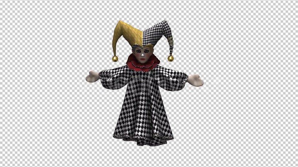 Puppet Harlequin Endless Dance Videohive 18362310 Motion Graphics Image 5