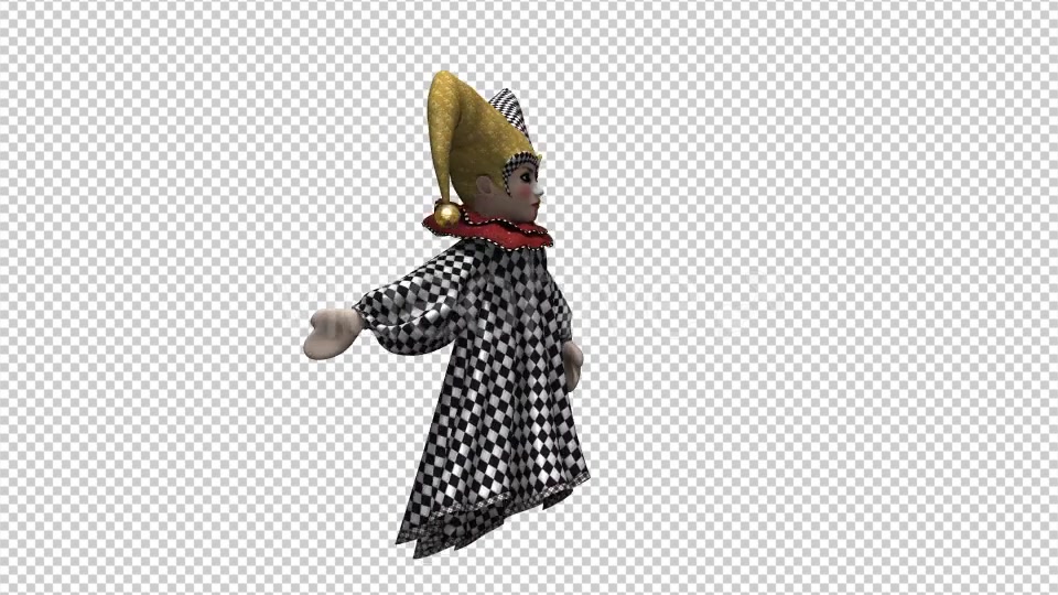 Puppet Harlequin Endless Dance Videohive 18362310 Motion Graphics Image 7