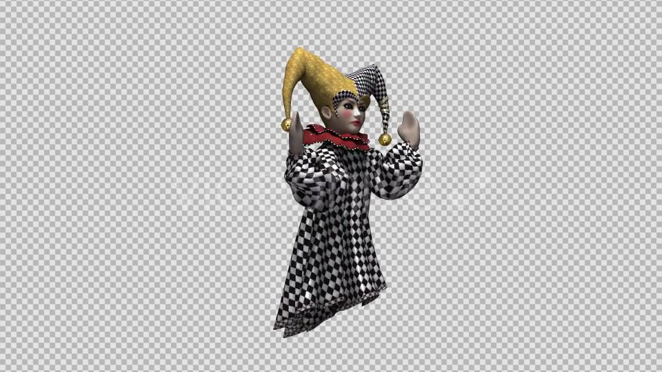 Puppet Harlequin Endless Dance Videohive 18362310 Motion Graphics Image 9