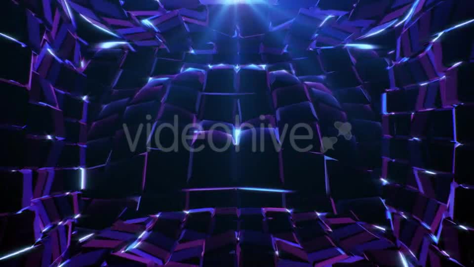 Purple Cubes Waves Videohive 19127319 Motion Graphics Image 1