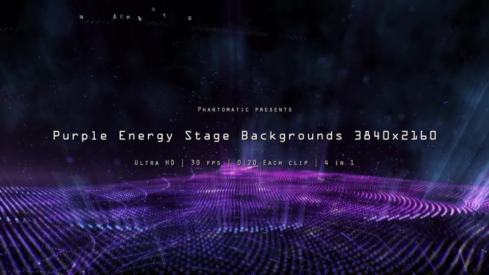 Purple Energy Stage Videohive 11910880 Motion Graphics Image 2