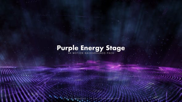 Purple Energy Stage - Download Videohive 11910880