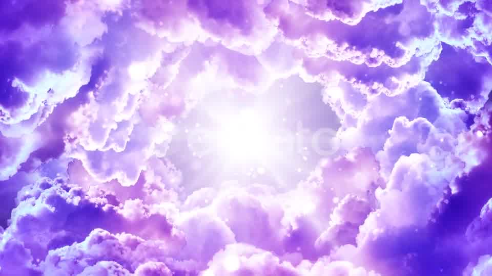 Purple Fantasy Clouds Videohive 21640351 Motion Graphics Image 10
