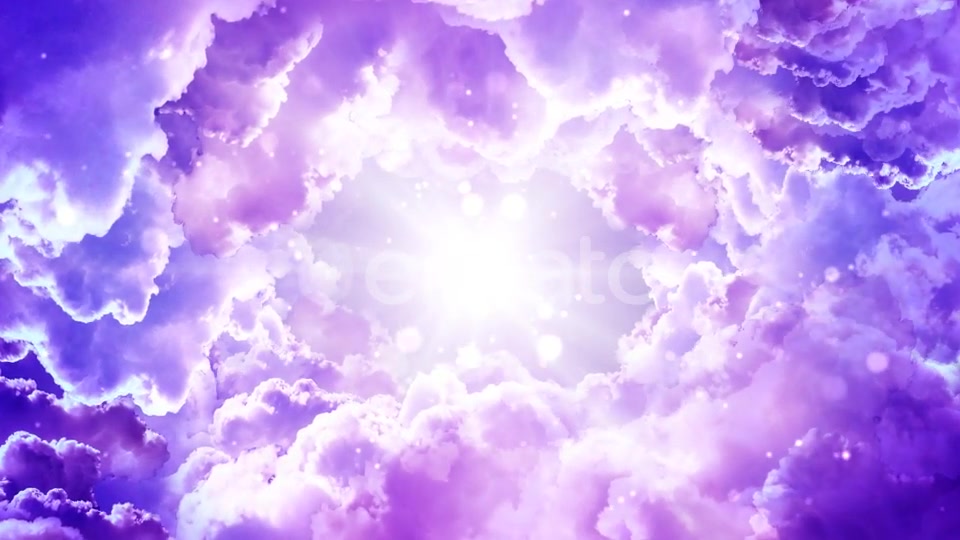 Purple Fantasy Clouds Videohive 21640351 Motion Graphics Image 4