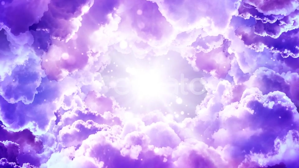 Purple Fantasy Clouds Videohive 21640351 Motion Graphics Image 5