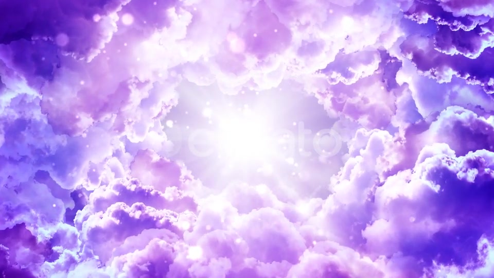 Purple Fantasy Clouds Videohive 21640351 Motion Graphics Image 6