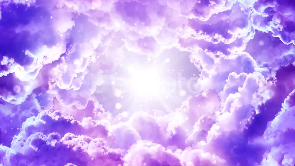 Purple Fantasy Clouds Videohive 21640351 Motion Graphics Image 9