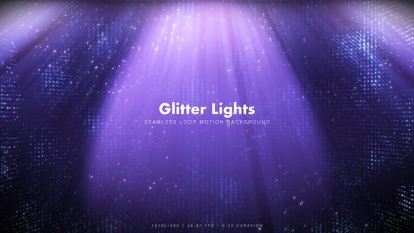 Purple Glitter Lights - Videohive 10509225 Download