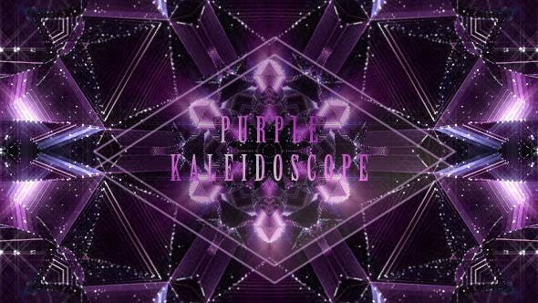 Purple Kaleidoscope - Download 20668575 Videohive