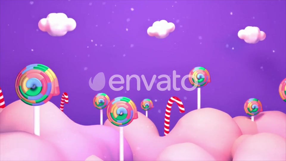 Purple Lollipop Candy World Videohive 23106083 Motion Graphics Image 6