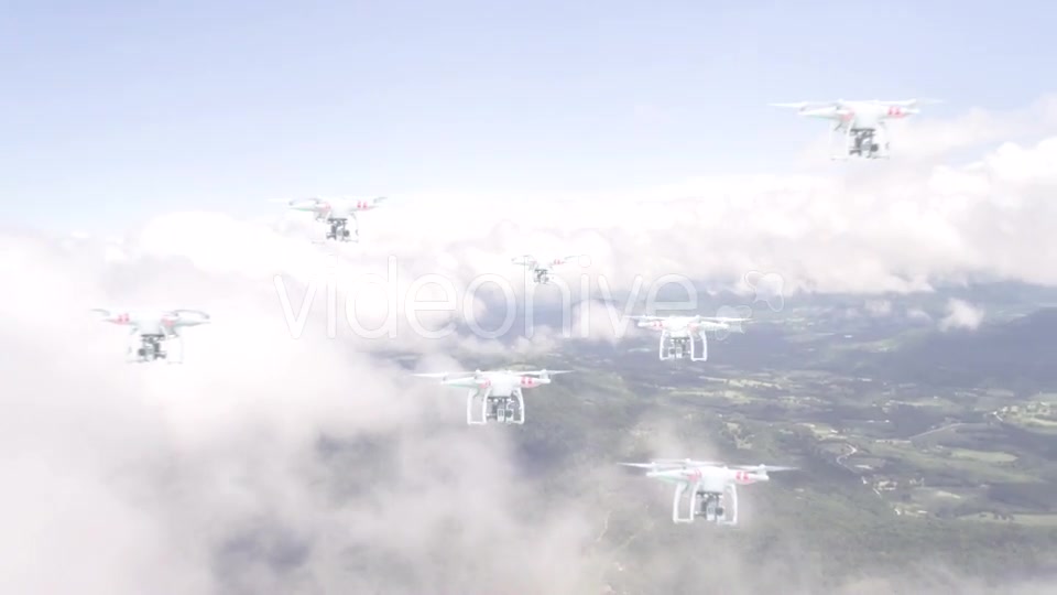 Quadcopter Drone Flying  Videohive 11465858 Stock Footage Image 8