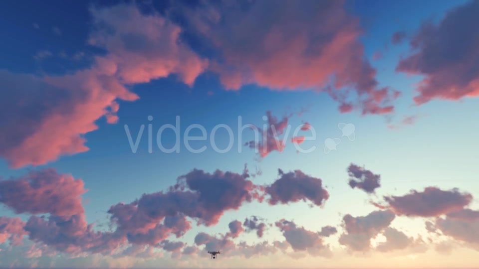 Quadcopter Drone Sunset Videohive 19544551 Motion Graphics Image 8