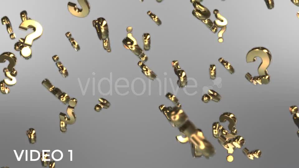 Question Marks Pack Videohive 19510530 Motion Graphics Image 1