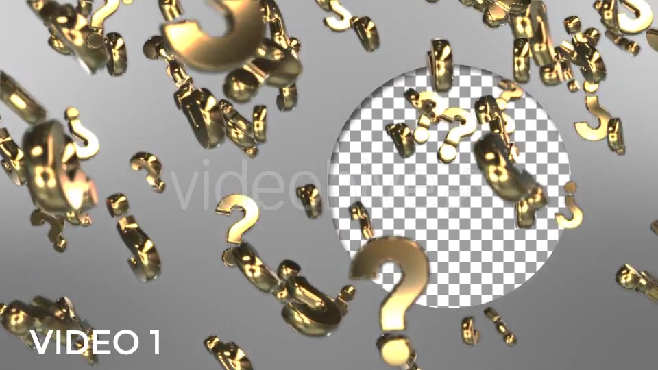Question Marks Pack Videohive 19510530 Motion Graphics Image 3