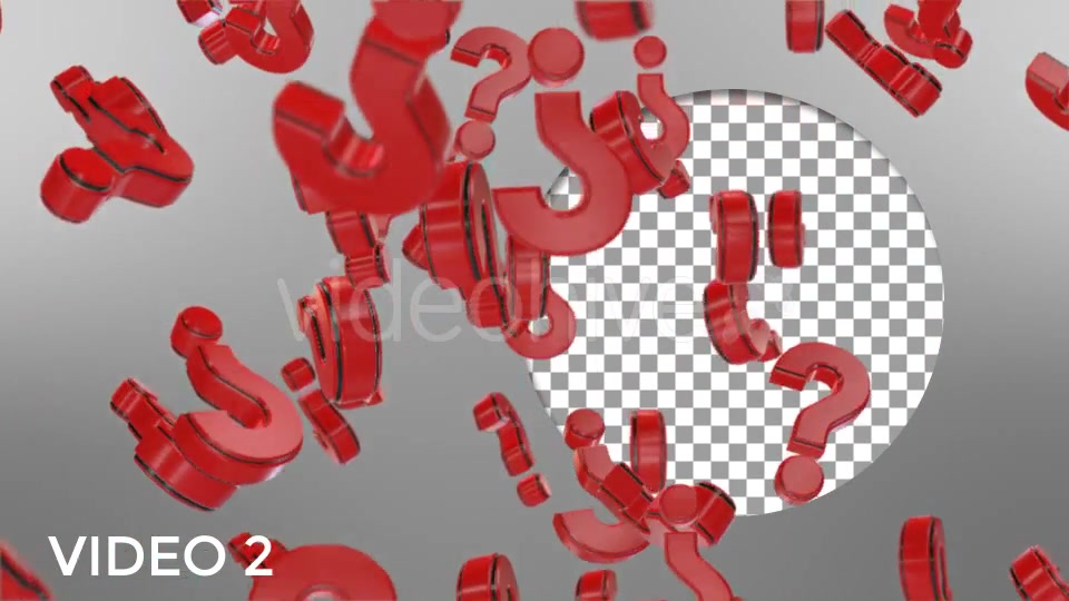 Question Marks Pack Videohive 19510530 Motion Graphics Image 5