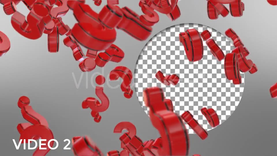 Question Marks Pack Videohive 19510530 Motion Graphics Image 6