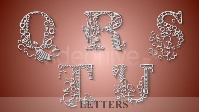 Quilling Letters Videohive 8547971 Motion Graphics Image 9